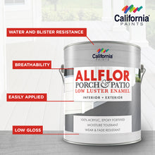Load image into Gallery viewer, California Paints ALLFLOR Porch, Patio and Floor Enamel Paint
